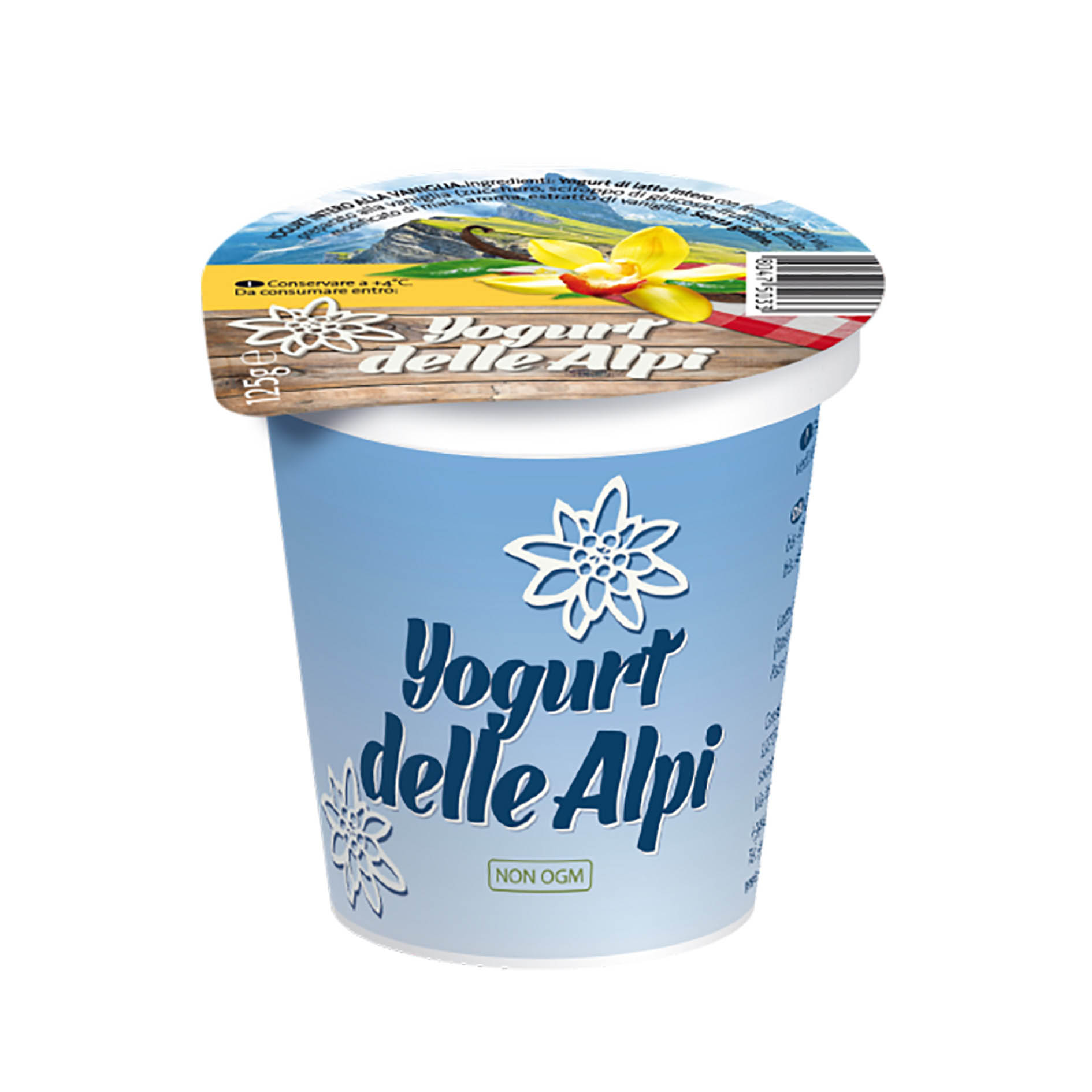 JOGHURT DER ALPEN VANILLE 125g