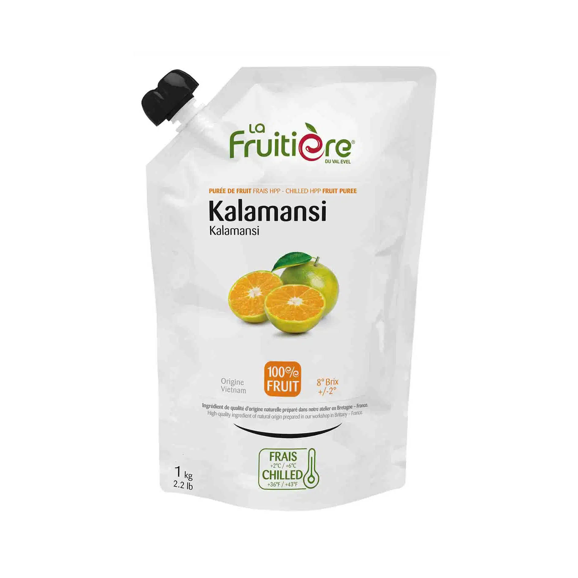 FRUCHTPÜREE KALAMANSI FRISCH 1kg FRUITIERE