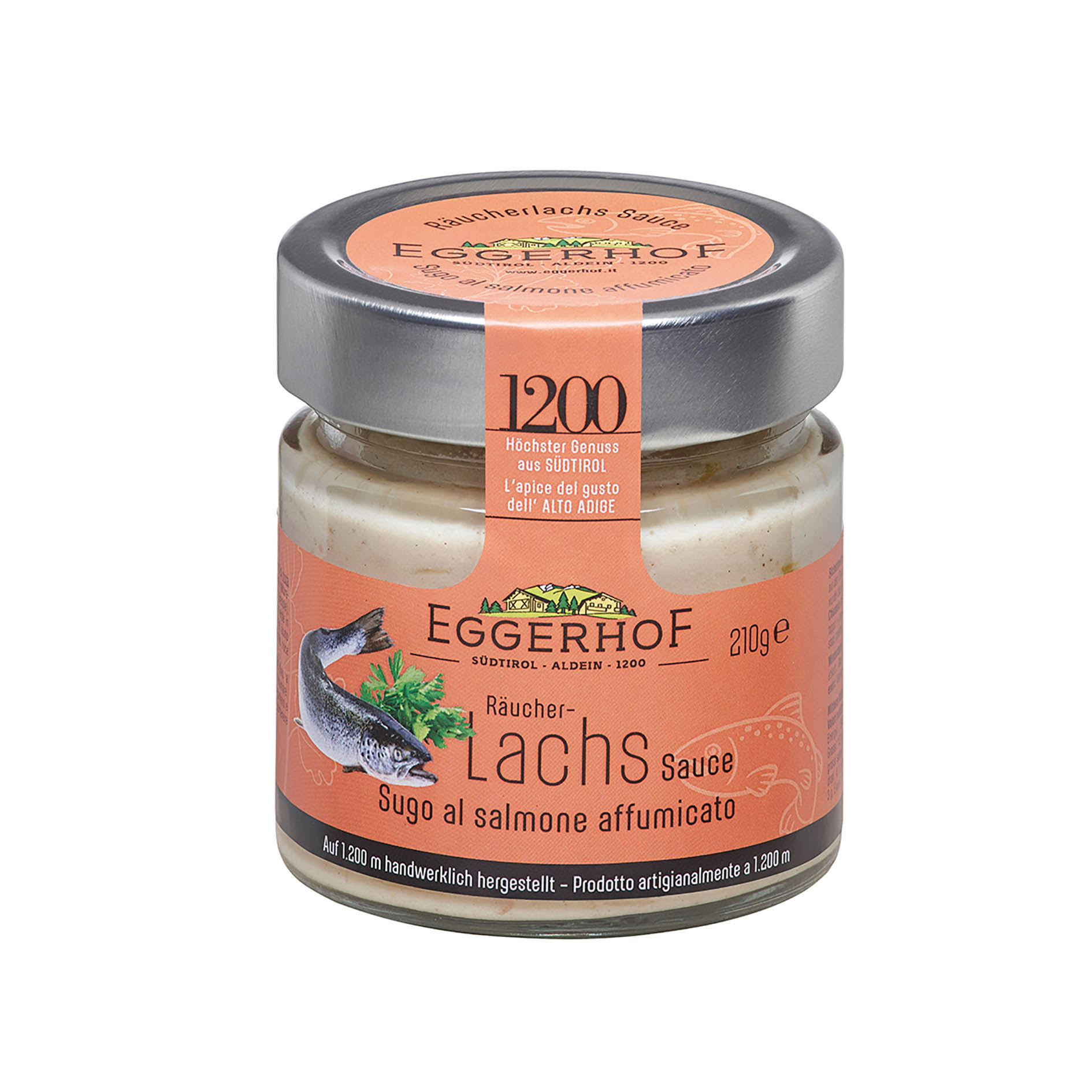 RÄUCHERLACHS SAUCE 210g 'EGGERHOF'