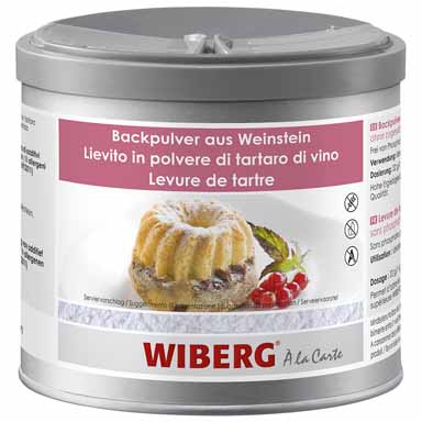 LIEVITO DI TARTARO DI VINO 420g 'WIBERG'