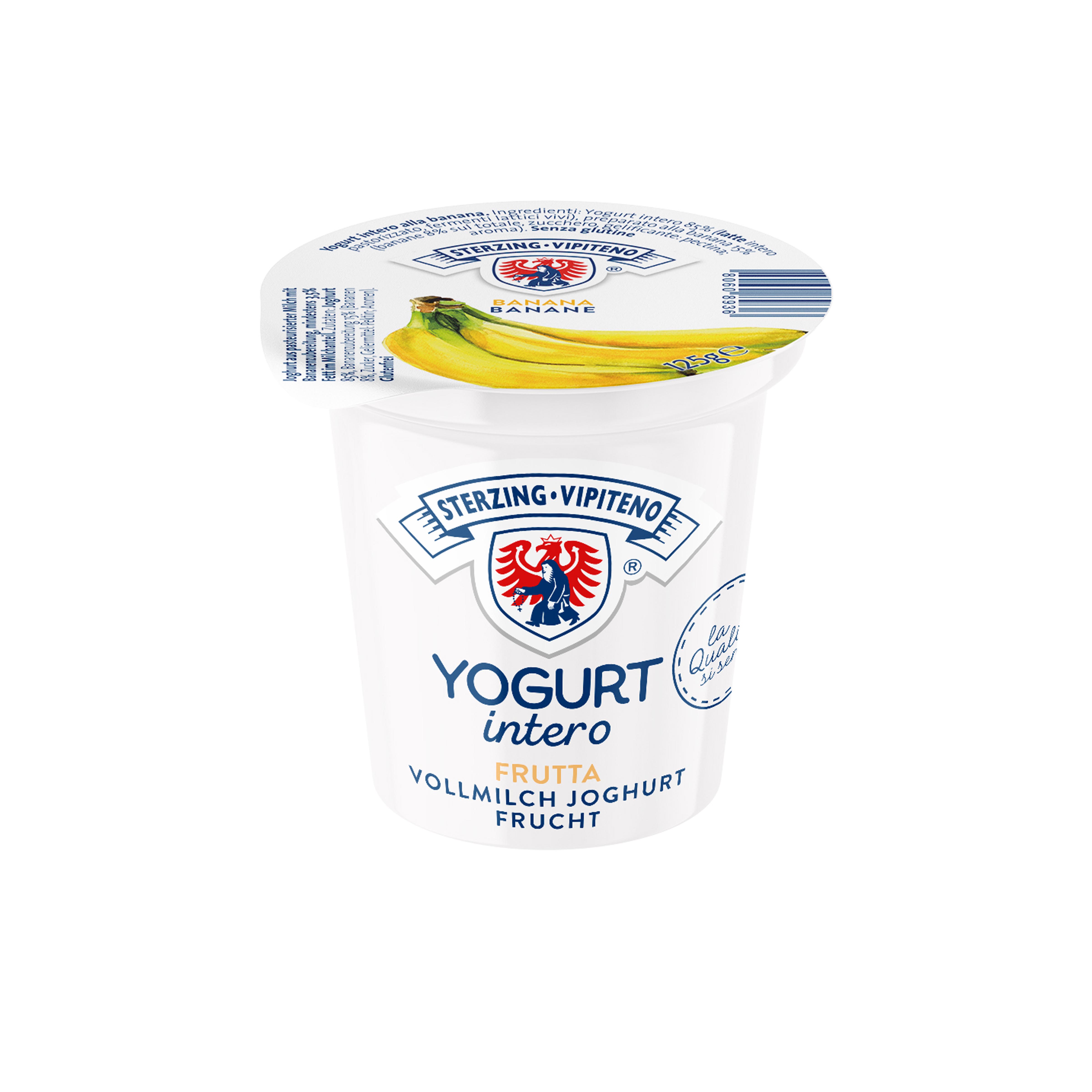 JOGHURT BANANE 125g 'STERZINGER'