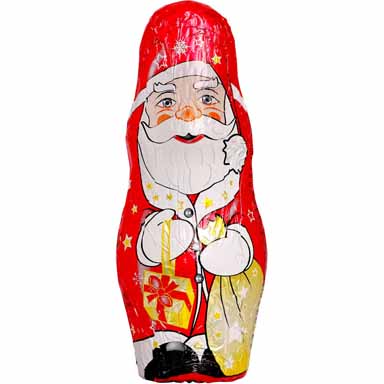 NIKOLAUS WEIHNACHTSMANN 28g 10cm 48 STÜCK