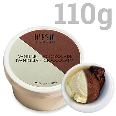 HIESIG EIS VANILLE SCHOKOLADE 110g GEFR.