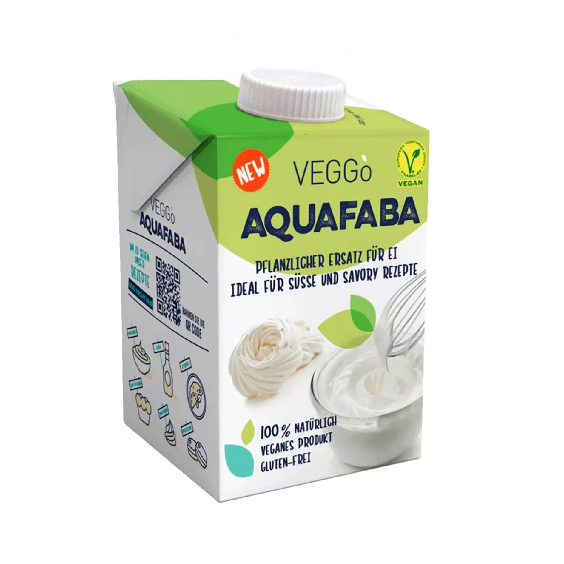 AQUAFABA VEGANER EIWEISSERSATZ KICHERERBSEN 500ml