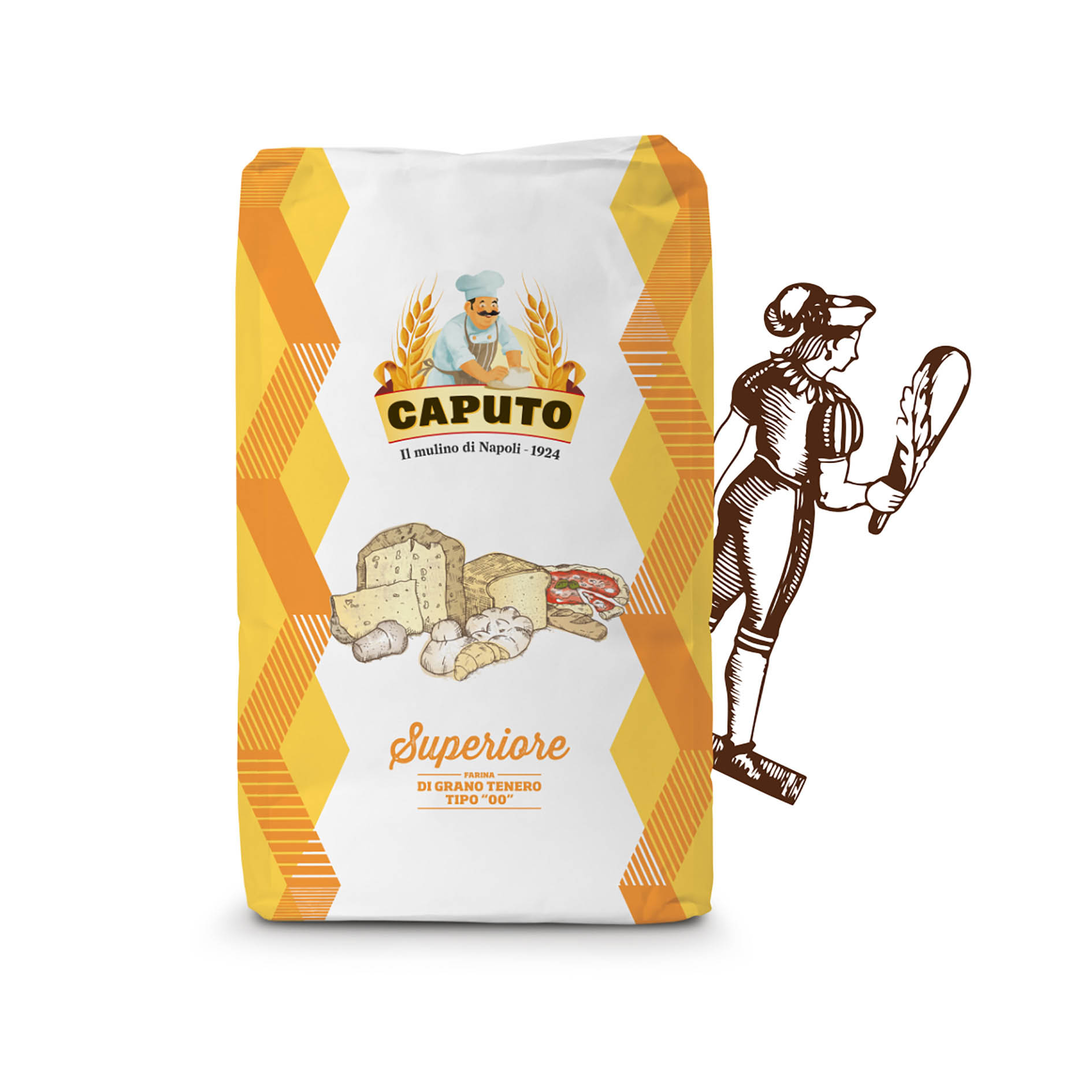 WEIZENMEHL PIZZA SUPERIORE 00 25kg 'CAPUTO'