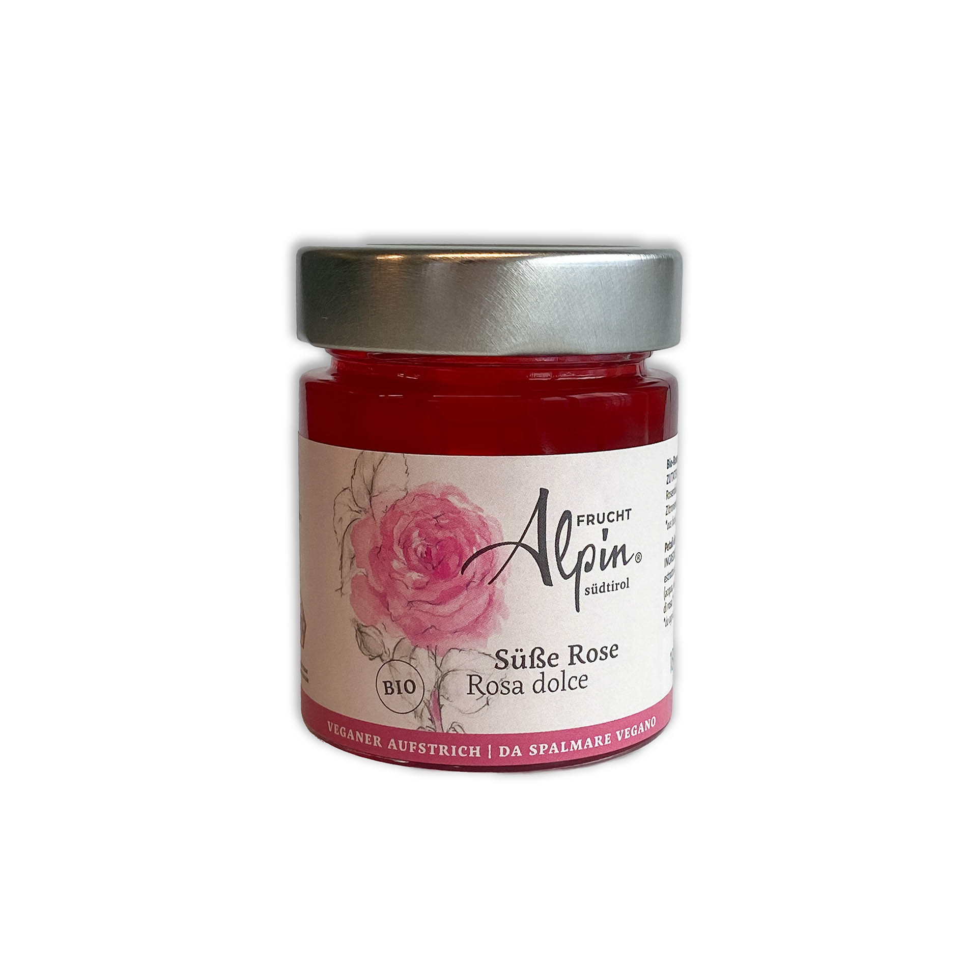 SIERO SPALMABILE VEGANO ROSE BIO* 180g FRUCHTALPIN