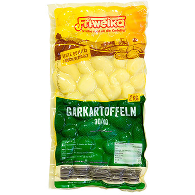 KARTOFFELN GESCHÄLT VORGEKOCHT 30-40mm FRISCH