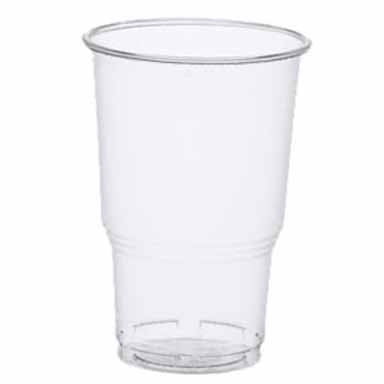 BECHER TRANSPARENT KOMPOSTIERBAR 250ml 70ST.