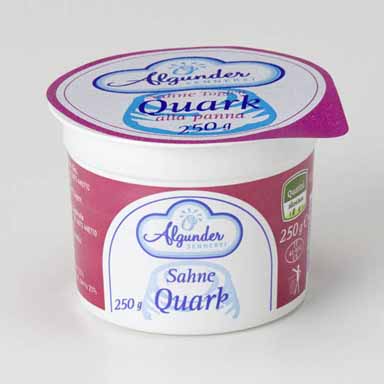 QUARK ALLA PANNA 250g-BECHER 'ALGUNDER'