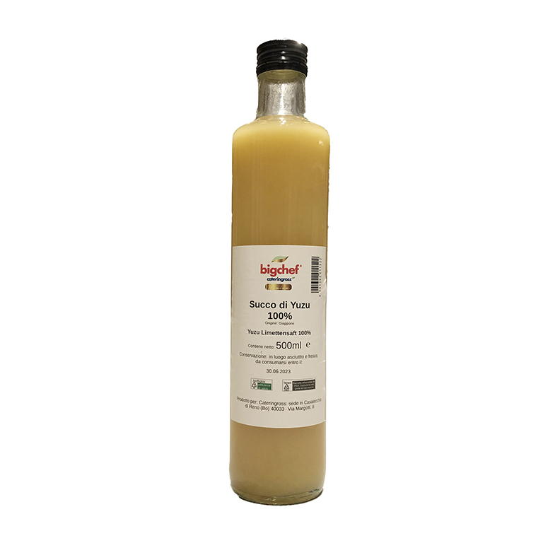 YUZU LIMETTENSAFT 100%  500ml 'BIG CHEF'