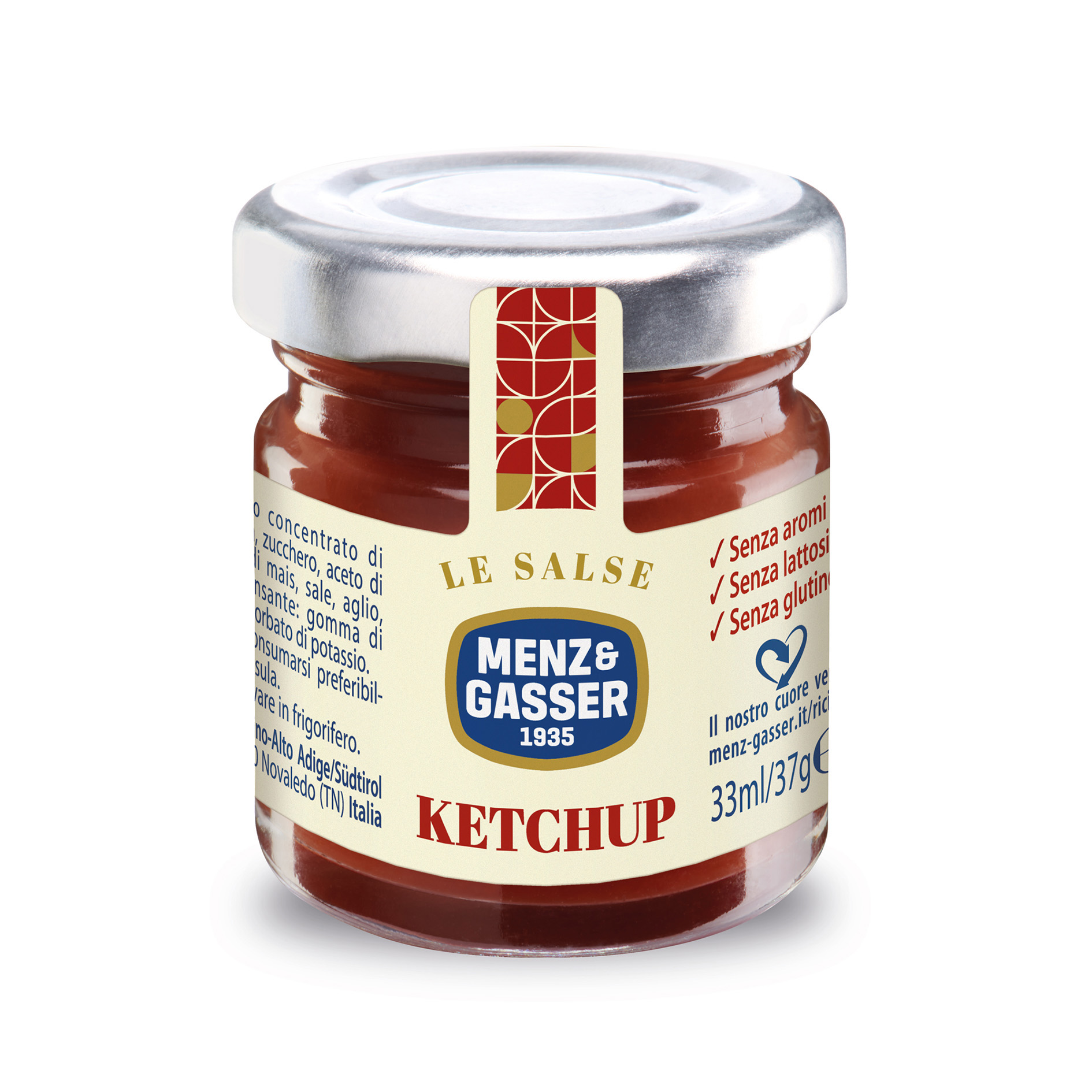 KETCHUP 33ml 80 GLÄSER 'M&G'