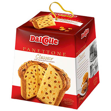 PANETTONE CLASSICO 750g 'DAL COLLE'