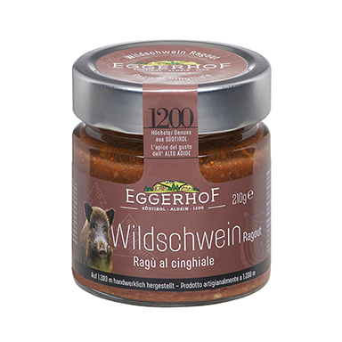 RAGU MIT WILDSCHWEIN 210g 'EGGERHOF'