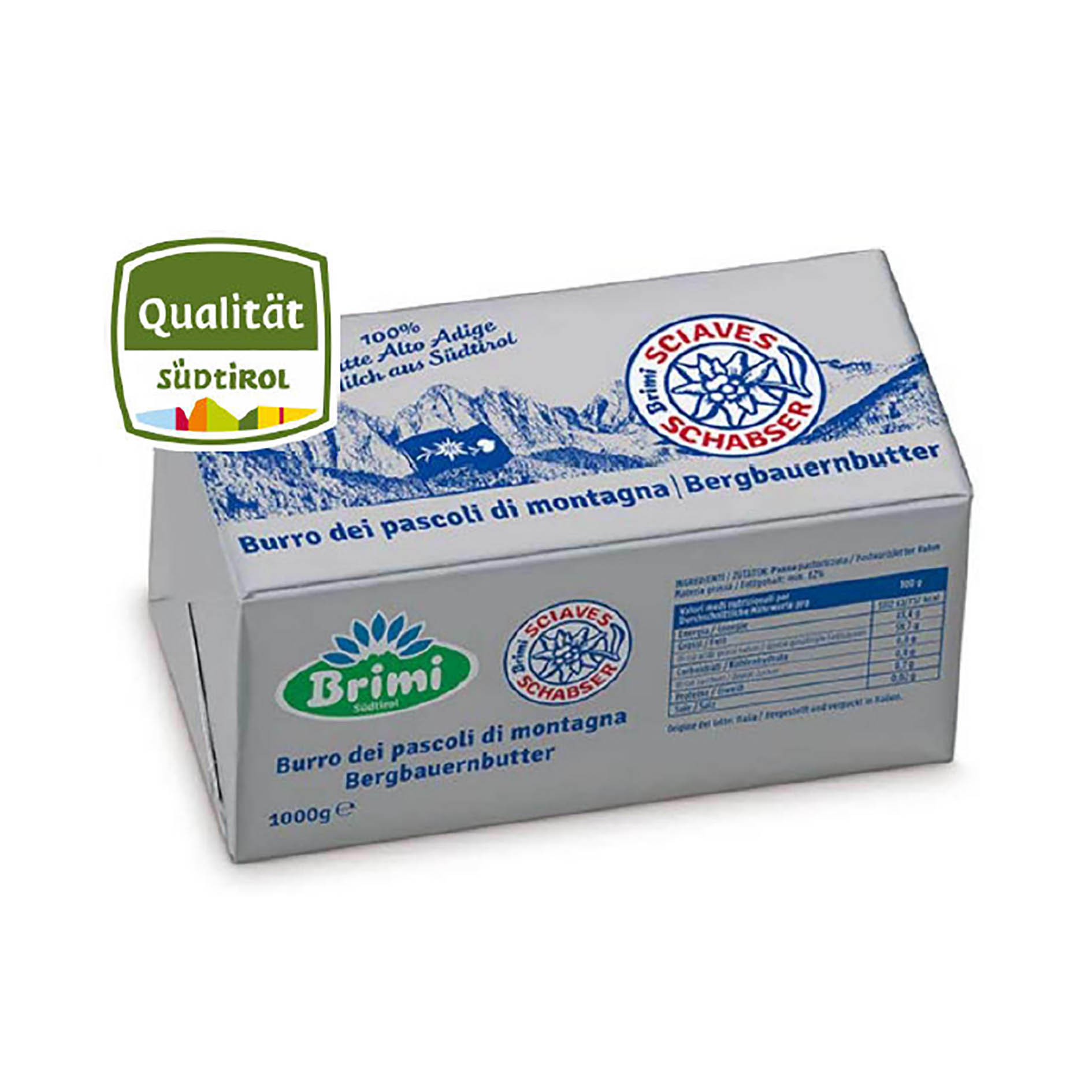 BUTTER 1kg 'SCHABSER'