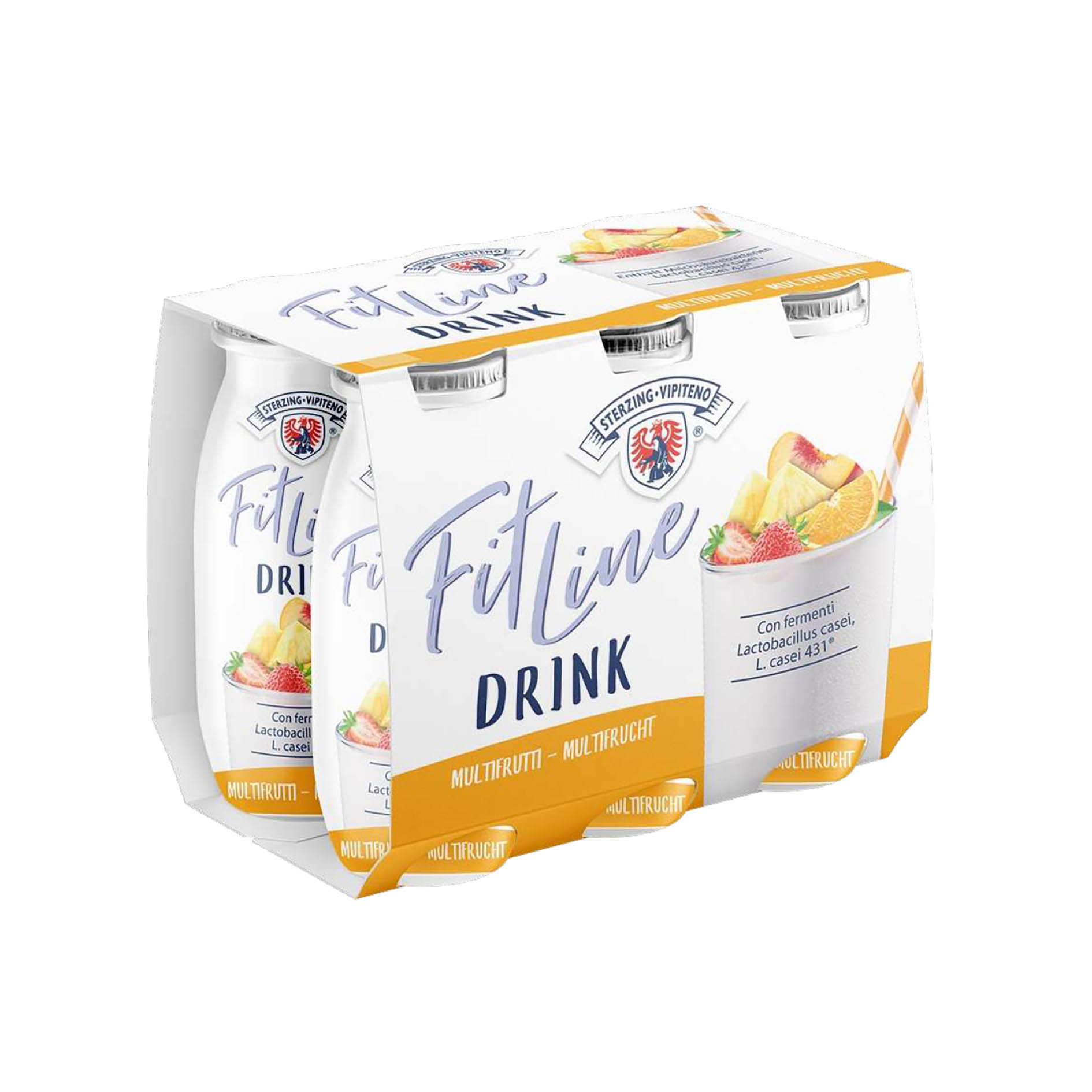 FIT-LINE PROBIOTISCHER DRINK MULTIFRUCHT 6x100ml