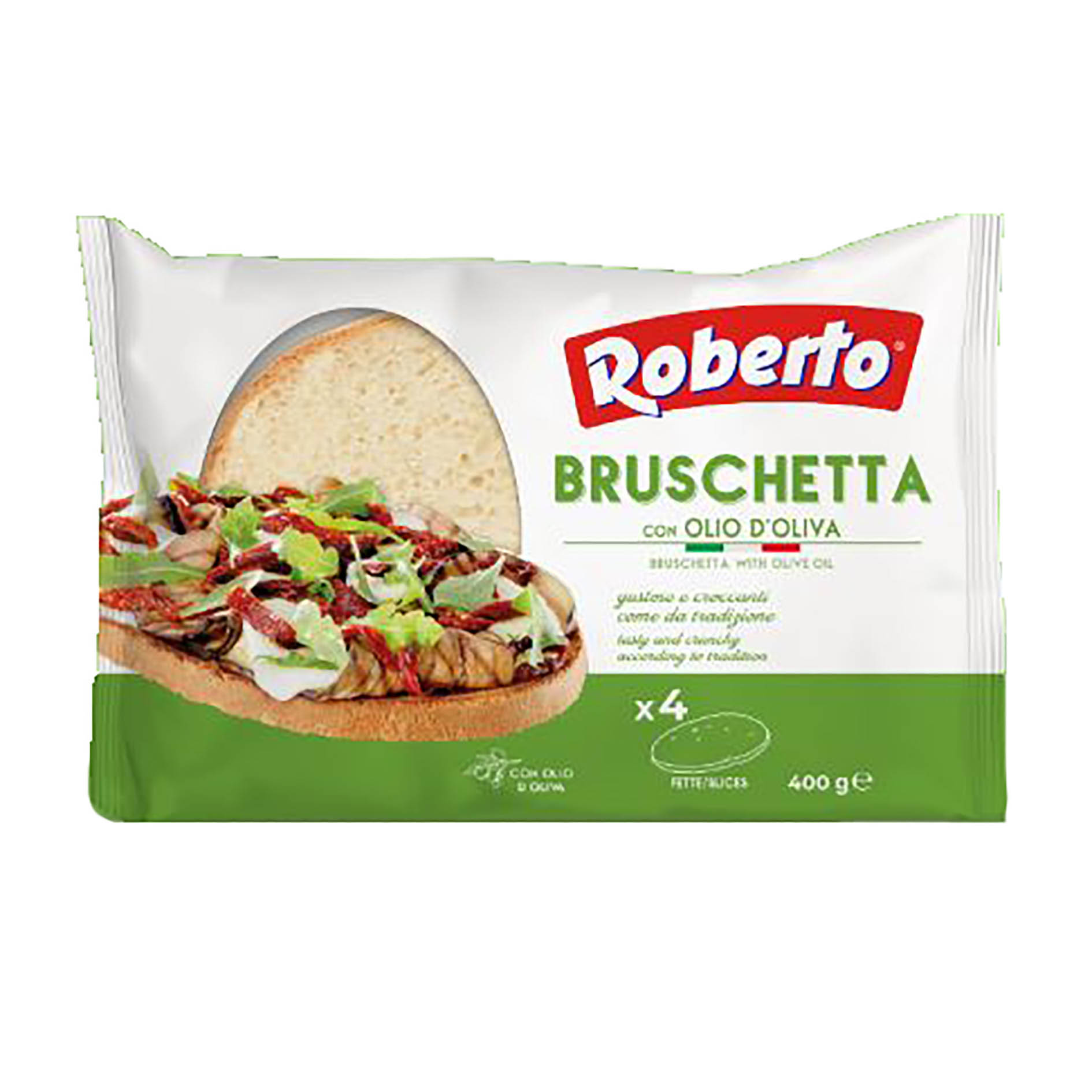 BROT FÜR BRUSCHETTE 400g 'ROBERTO'