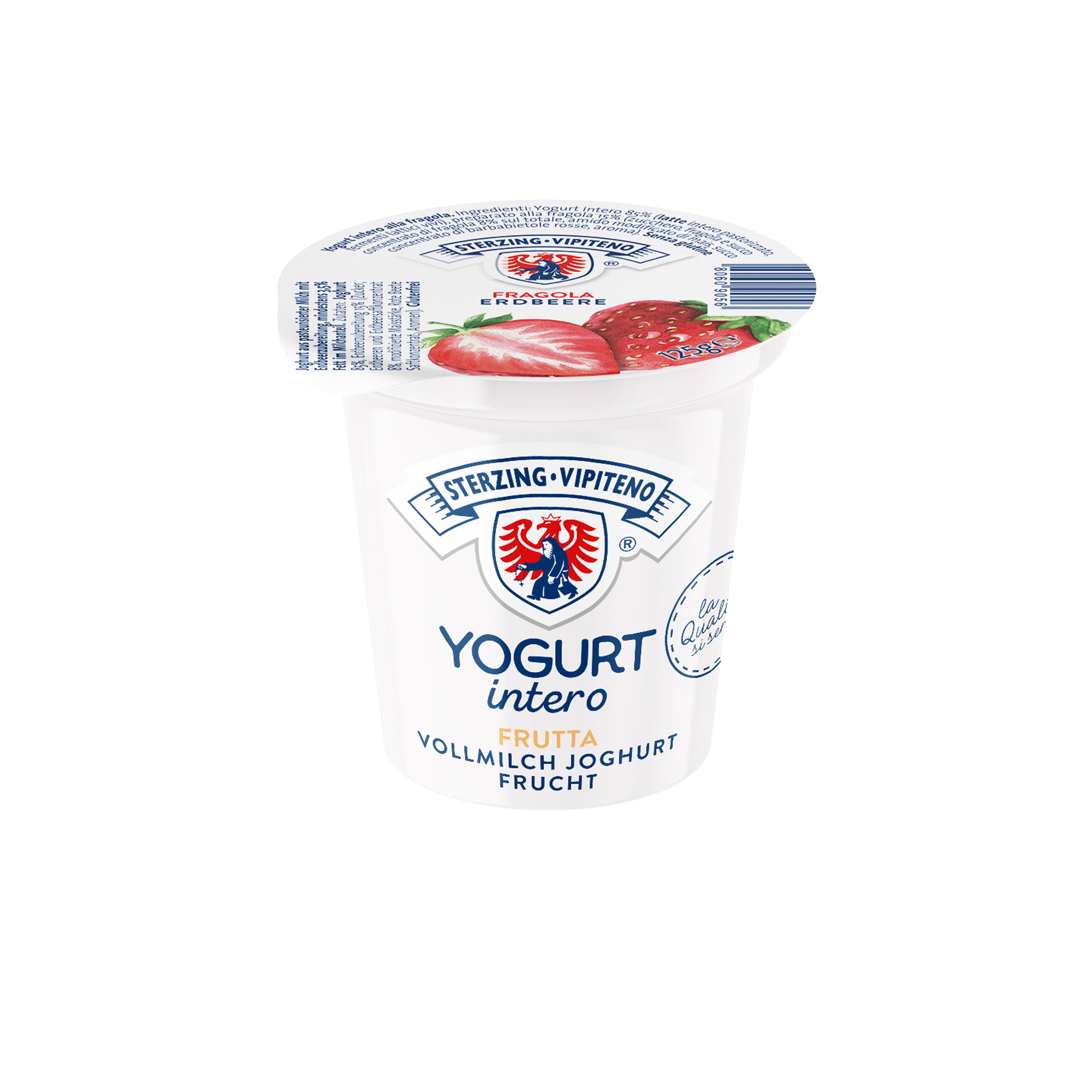 JOGHURT ERDBEERE 125g 'STERZINGER'