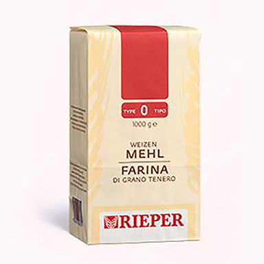 FARINA ROT 0 1kg 'RIEPER'