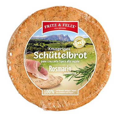 SCHÜTTELBROT ROSMARIN 150g 'F&F'