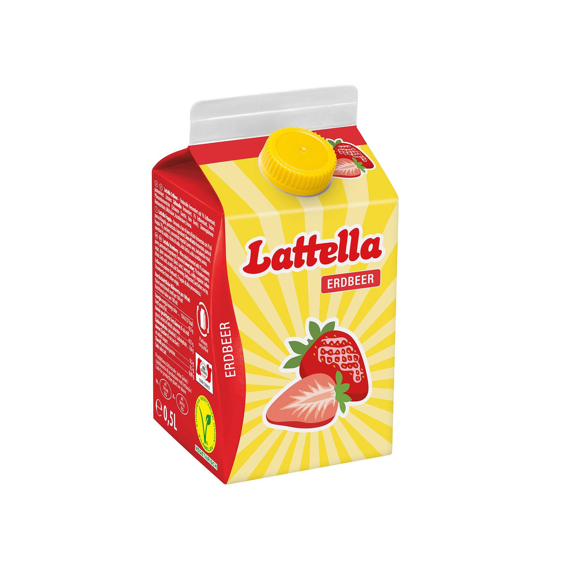 LATTELLA FRAGOLA 500ml