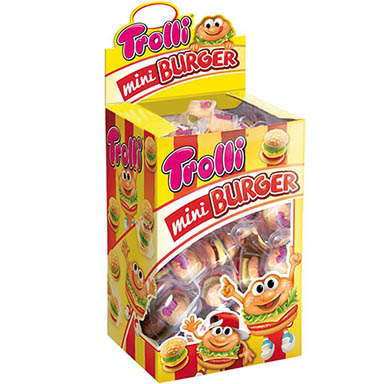 TROLLI MINIBURGER 10g 80 PEZZI