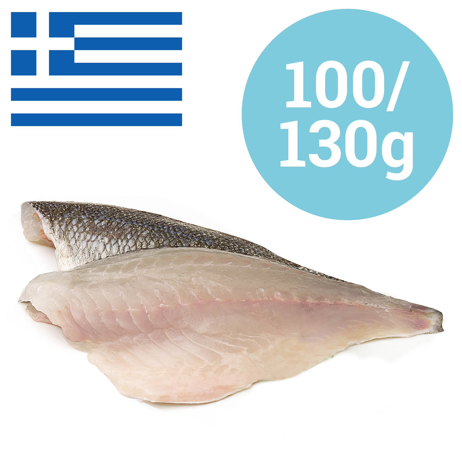 GOLDBRASSE FILETS 100-140g GEZÜCHTET GRIECHENLAND