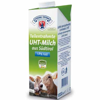 MILCH 'STERZINGER' UHT 1,6% 1l