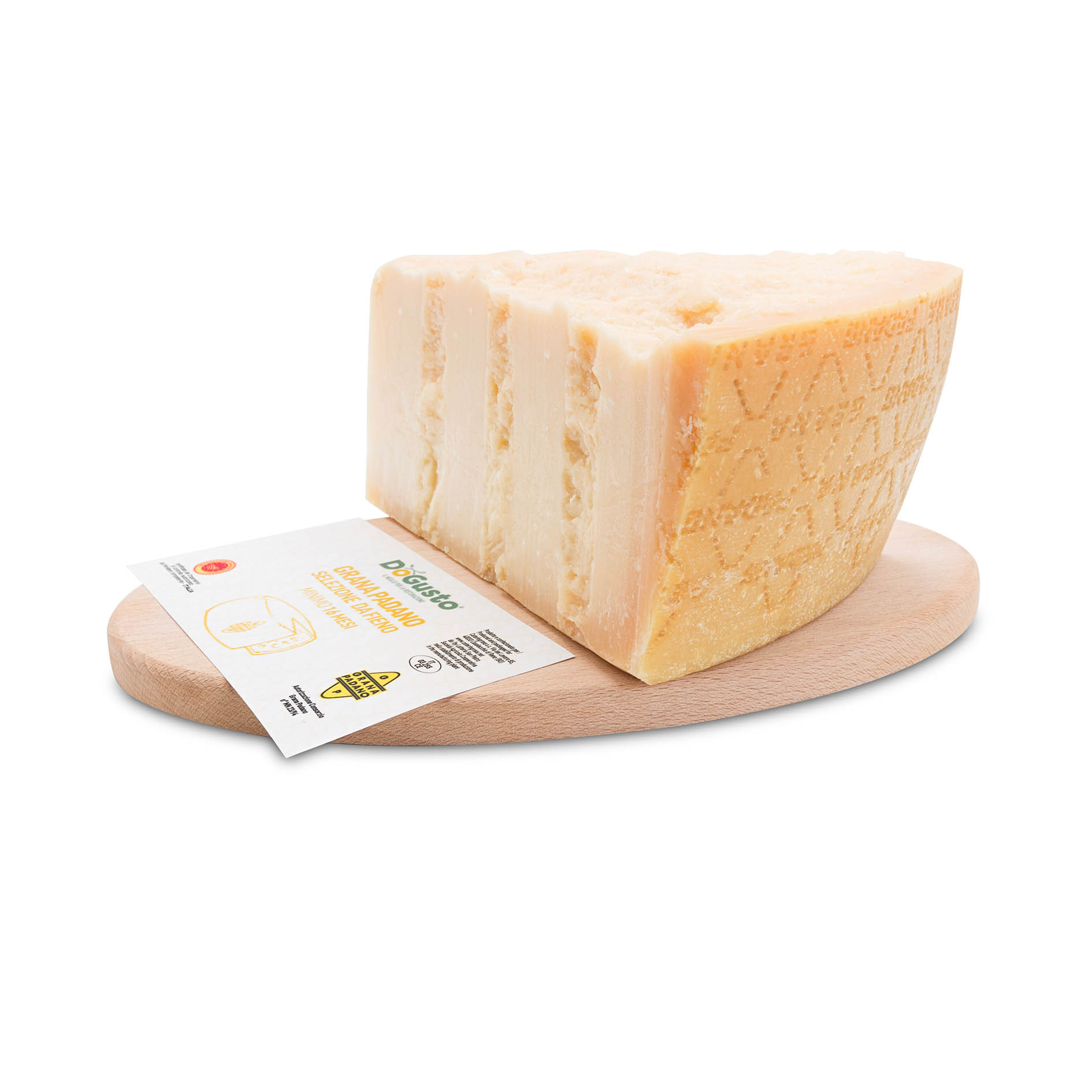 GRANA PADANO SELEZIONE FIENO 16MONATE 1/16 DoGusto