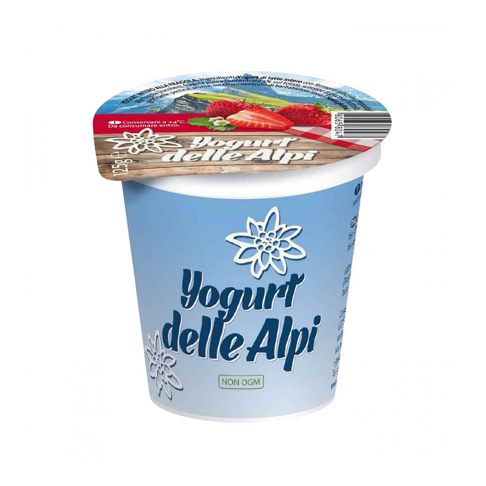 JOGHURT DER ALPEN ERDBEER 125g