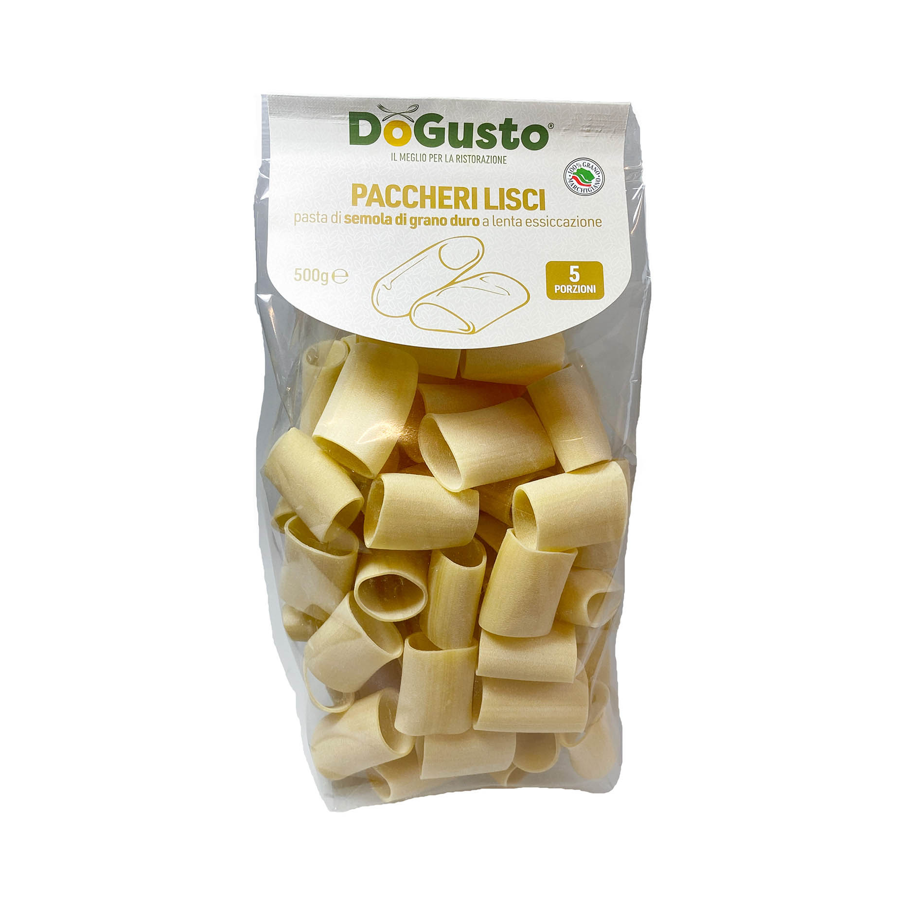 PACCHERI LISCI HARTWEIZEN 500g 'DoGusto'