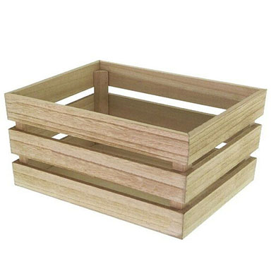 BOX DI LEGNO FSC STORAGE 30x20x16cm