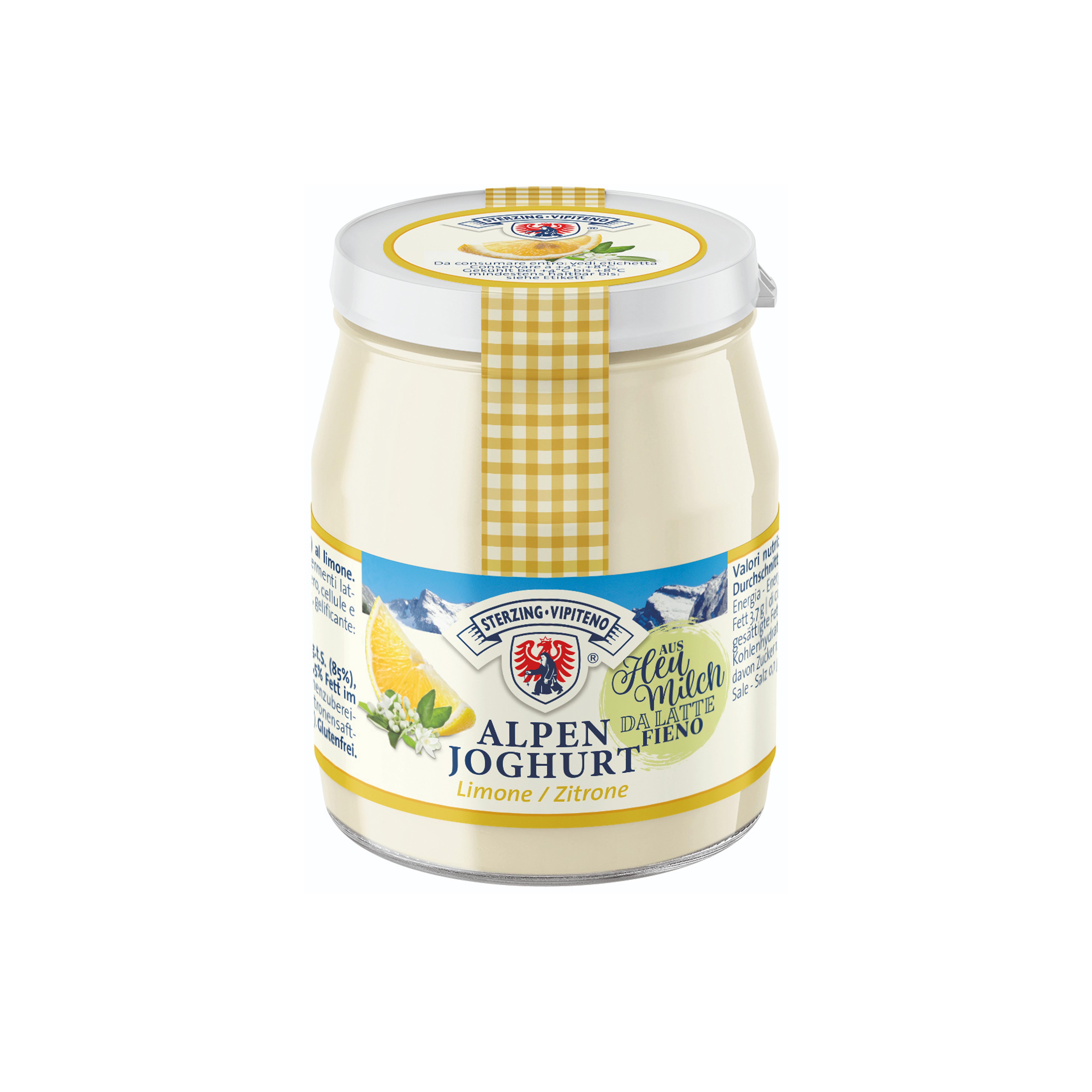 ALPENJOGHURT ZITRONE 150g 'STERZINGER'