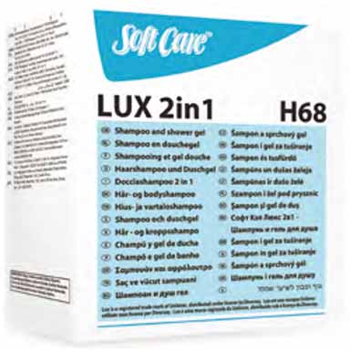 DY SOFT CARE LUX 2IN1 DUSCHGEL-SHAMPOO 300ml