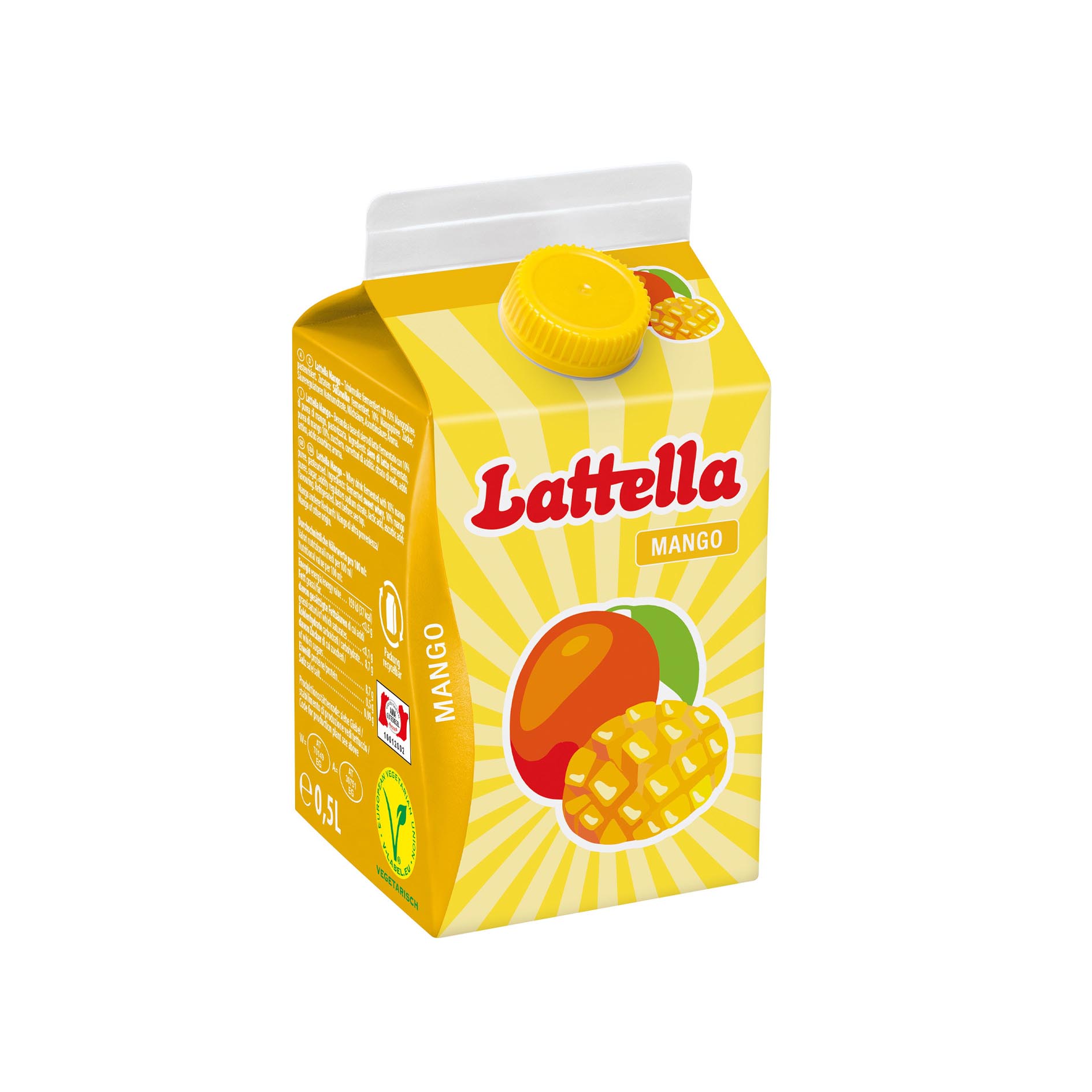 LATTELLA MANGO 500ml