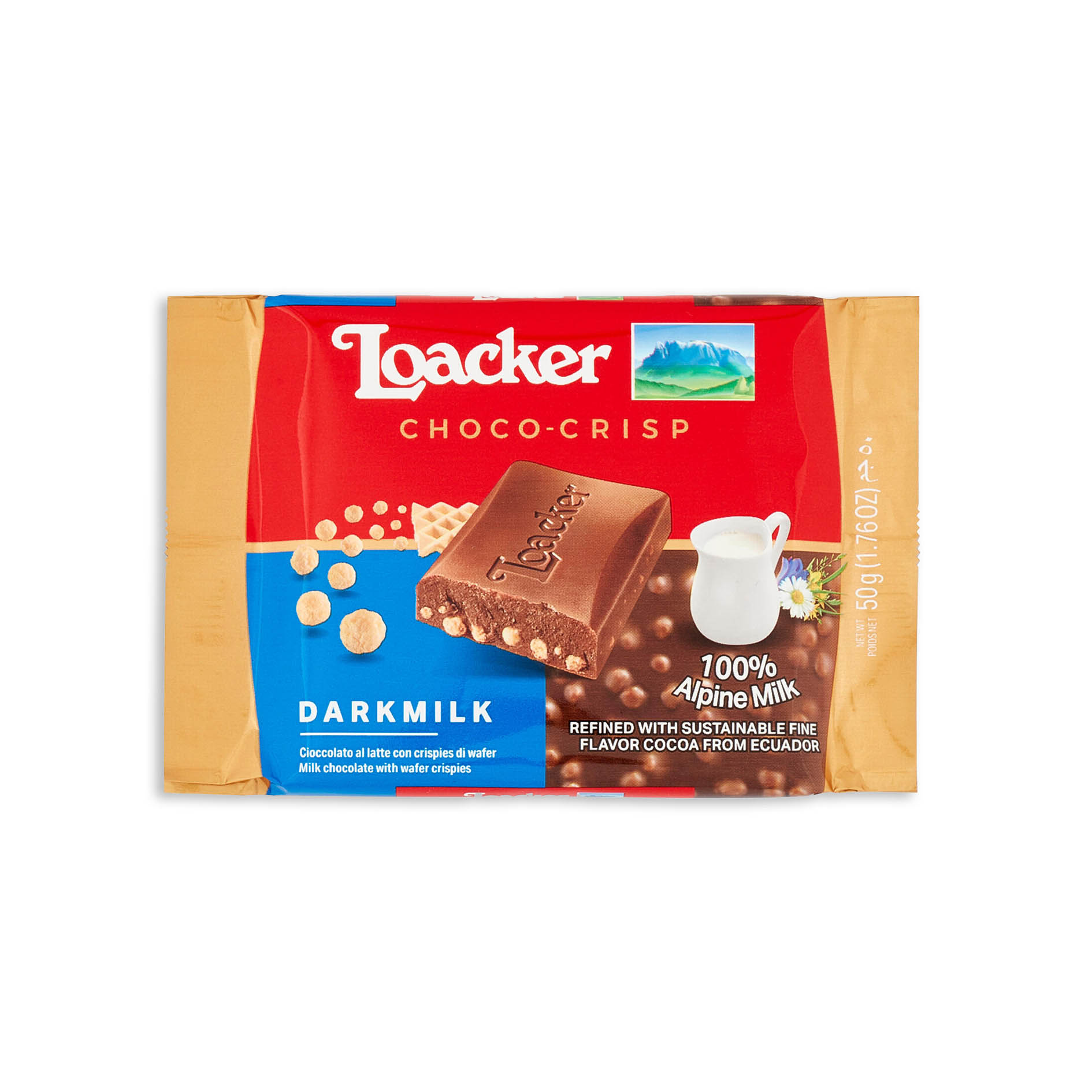 CIOCCOLATO CHOCO-CRISPY 50g 'LOACKER'