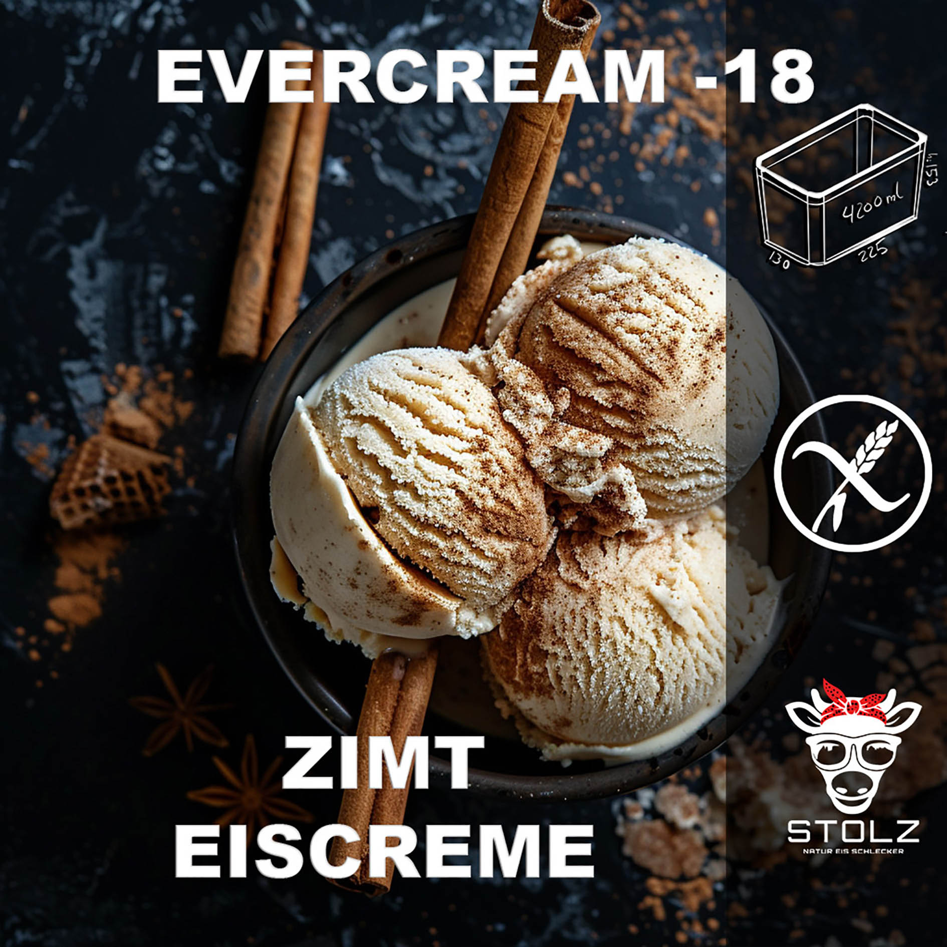 STOLZ EIS 4,2l ZIMT GEFR.