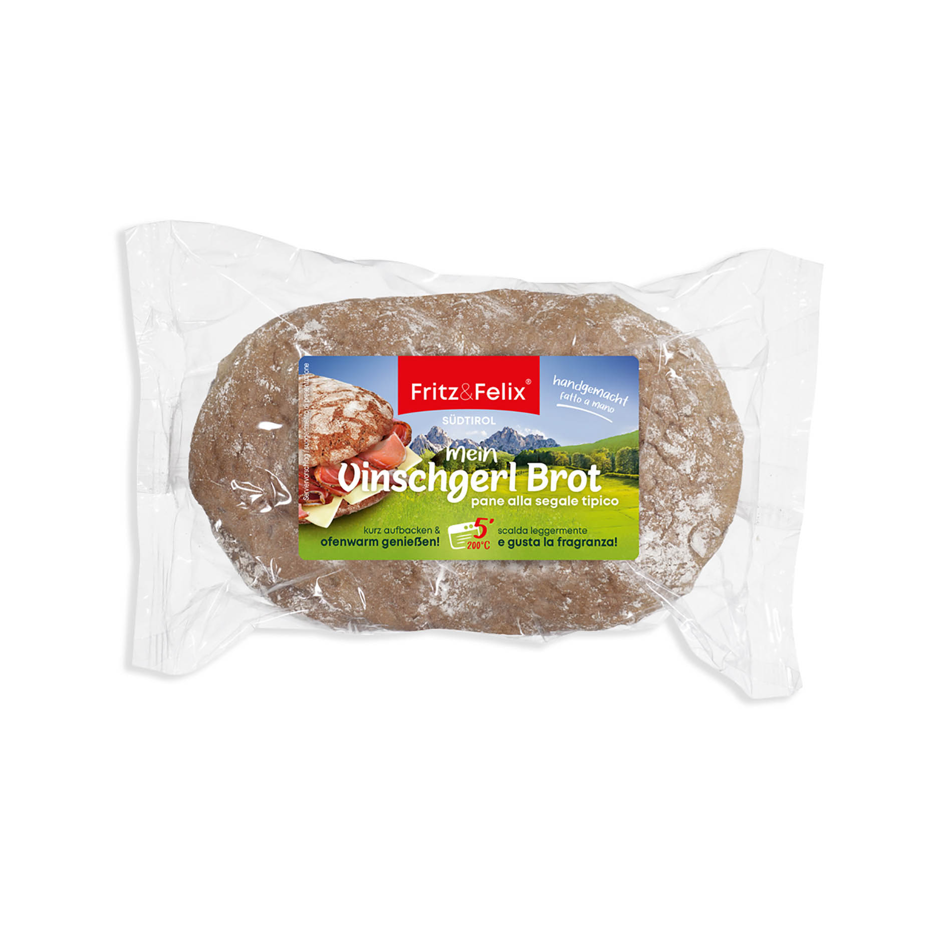 VINSCHGERL BROT ORIGINAL 150g 'FRITZ & FELIX'