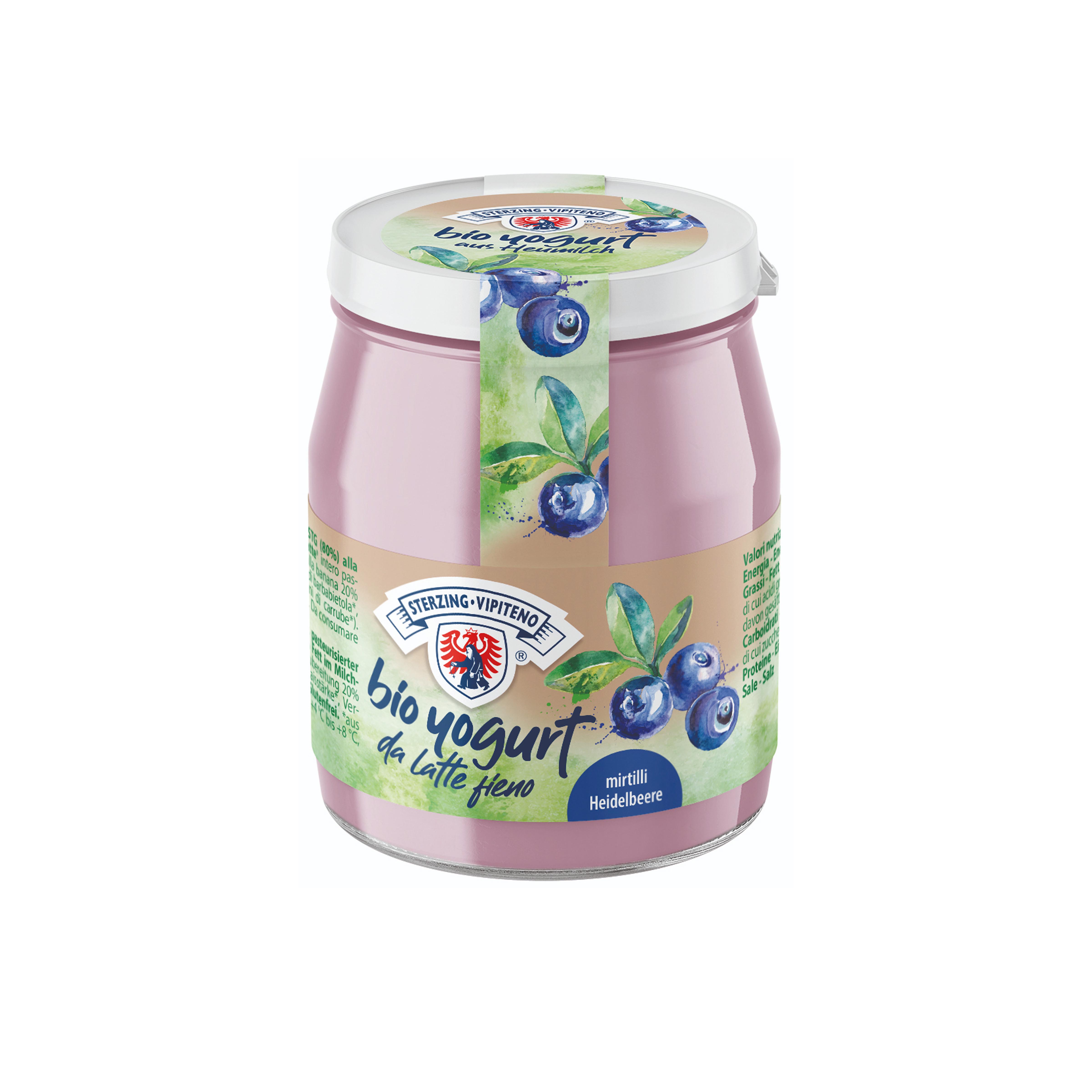 BIO* JOGHURT HEIDELBEERE 150g STERZINGER