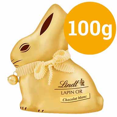 OSTERHASE WEISSE SCHOKO GOLDBUNNY 100g LINDT