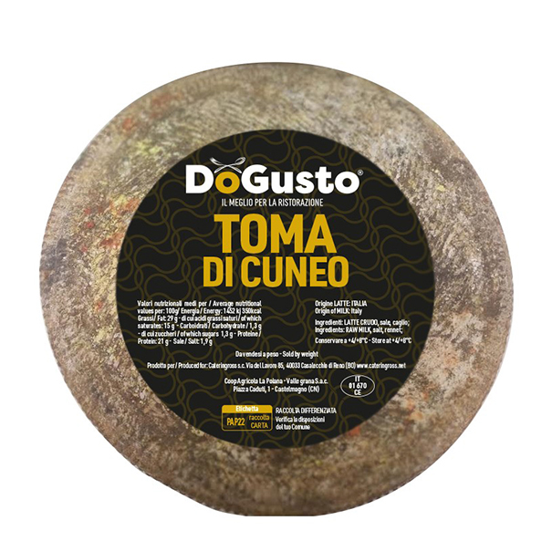 TOMA DI CUNEO KÄSE 1/4 'DoGusto'