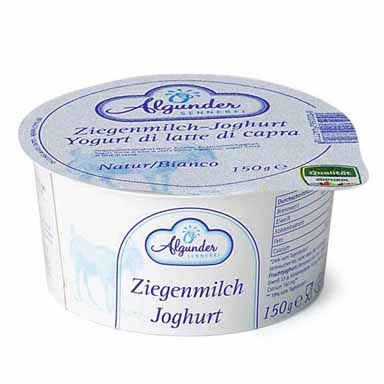 ZIEGENMILCH-JOGHURT NATUR 150g 'ALGUNDER'