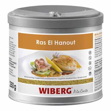 RAZ EL HANOUT PREPARATO DI SPEZIE 250g WIBERG