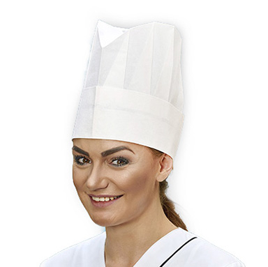 CAPPELLO DA CUOCO ALTI 20cm  10 PEZZI